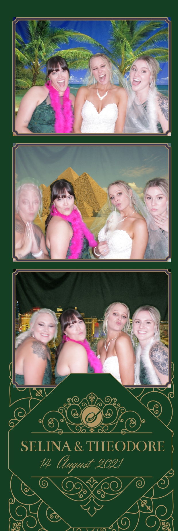 Selina and Theodore's Wedding | View more photos from the event at gallery.photoboothbillings.com/u/PhotoBoothBillings/Selina-and-Theodores-Wedding