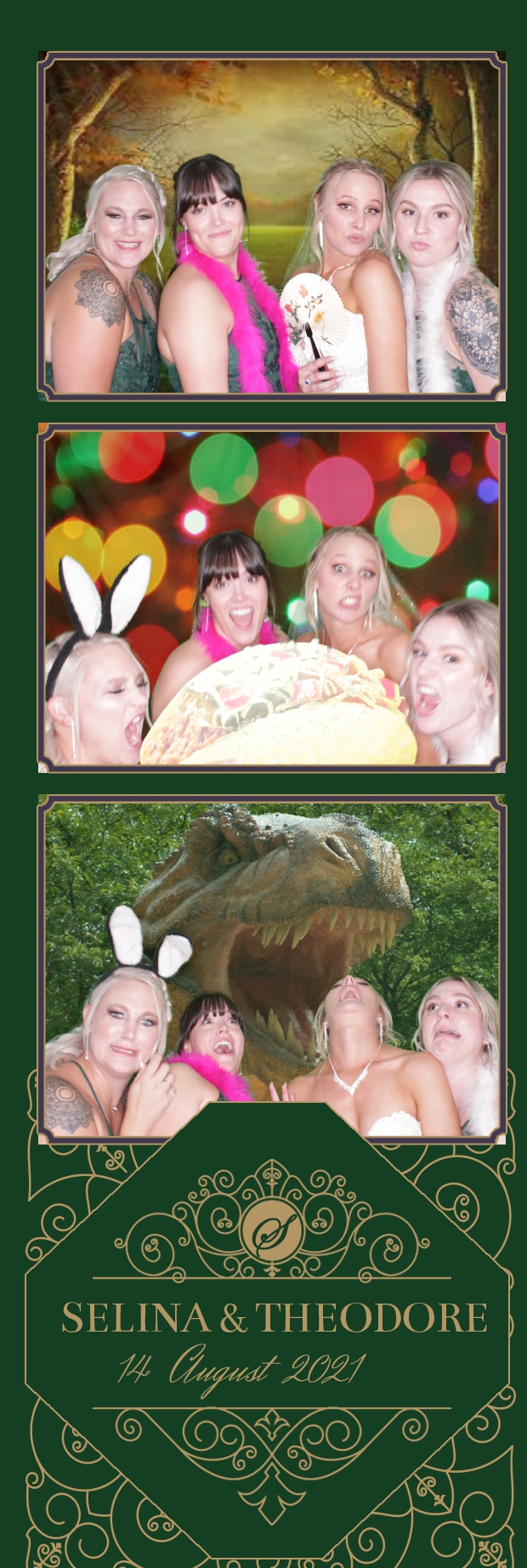 Selina and Theodore's Wedding | View more photos from the event at gallery.photoboothbillings.com/u/PhotoBoothBillings/Selina-and-Theodores-Wedding