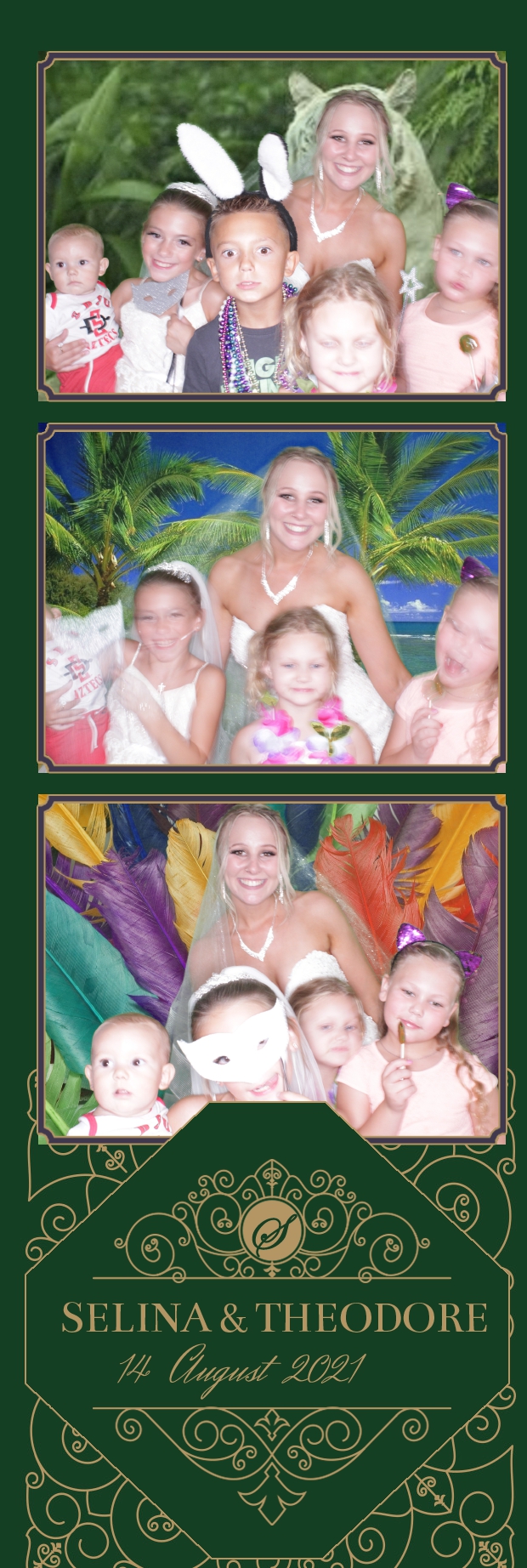 Selina and Theodore's Wedding | View more photos from the event at gallery.photoboothbillings.com/u/PhotoBoothBillings/Selina-and-Theodores-Wedding