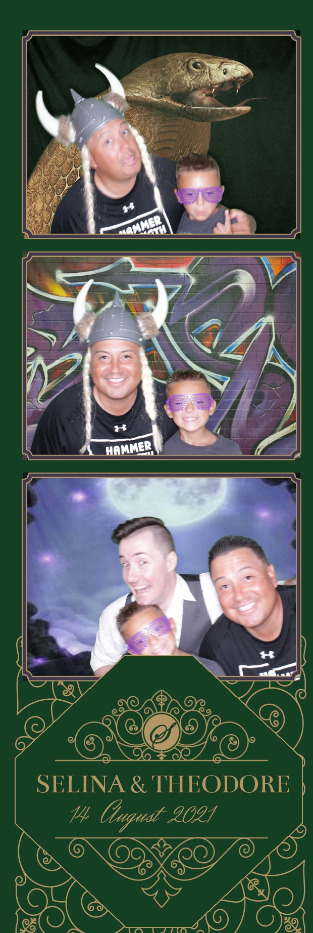 Selina and Theodore's Wedding | View more photos from the event at gallery.photoboothbillings.com/u/PhotoBoothBillings/Selina-and-Theodores-Wedding