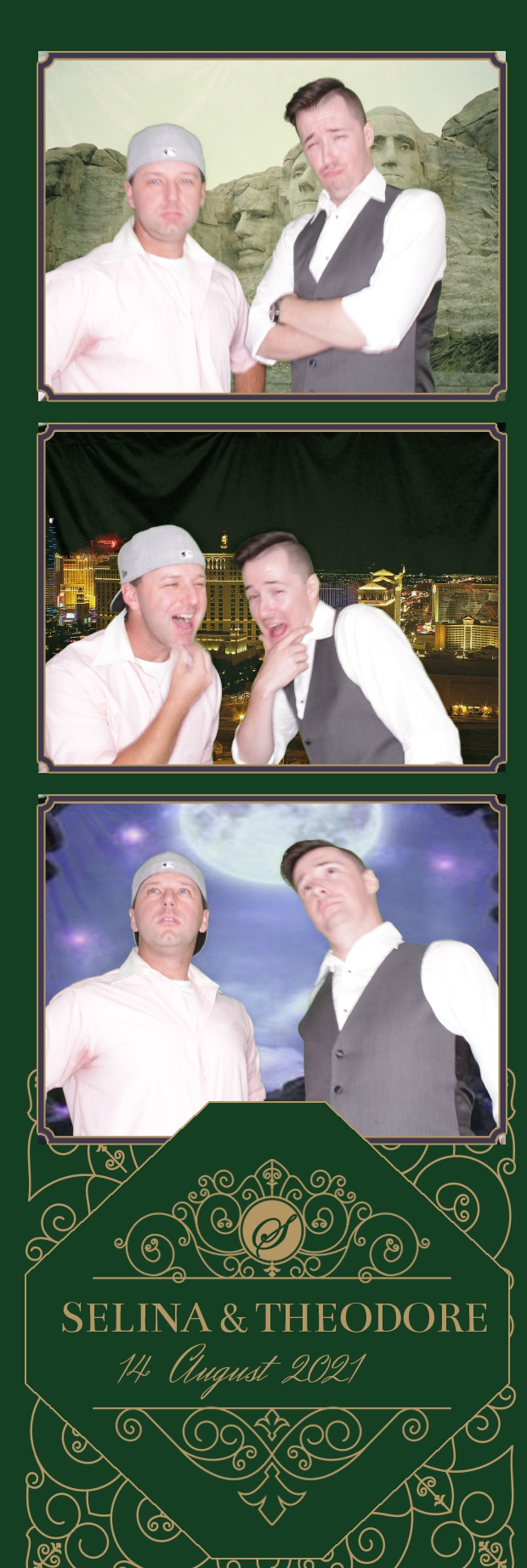 Selina and Theodore's Wedding | View more photos from the event at gallery.photoboothbillings.com/u/PhotoBoothBillings/Selina-and-Theodores-Wedding