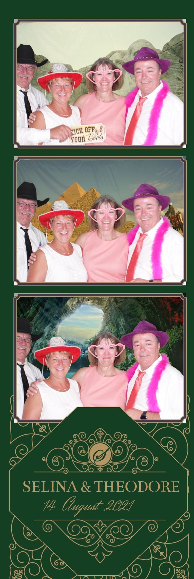 Selina and Theodore's Wedding | View more photos from the event at gallery.photoboothbillings.com/u/PhotoBoothBillings/Selina-and-Theodores-Wedding