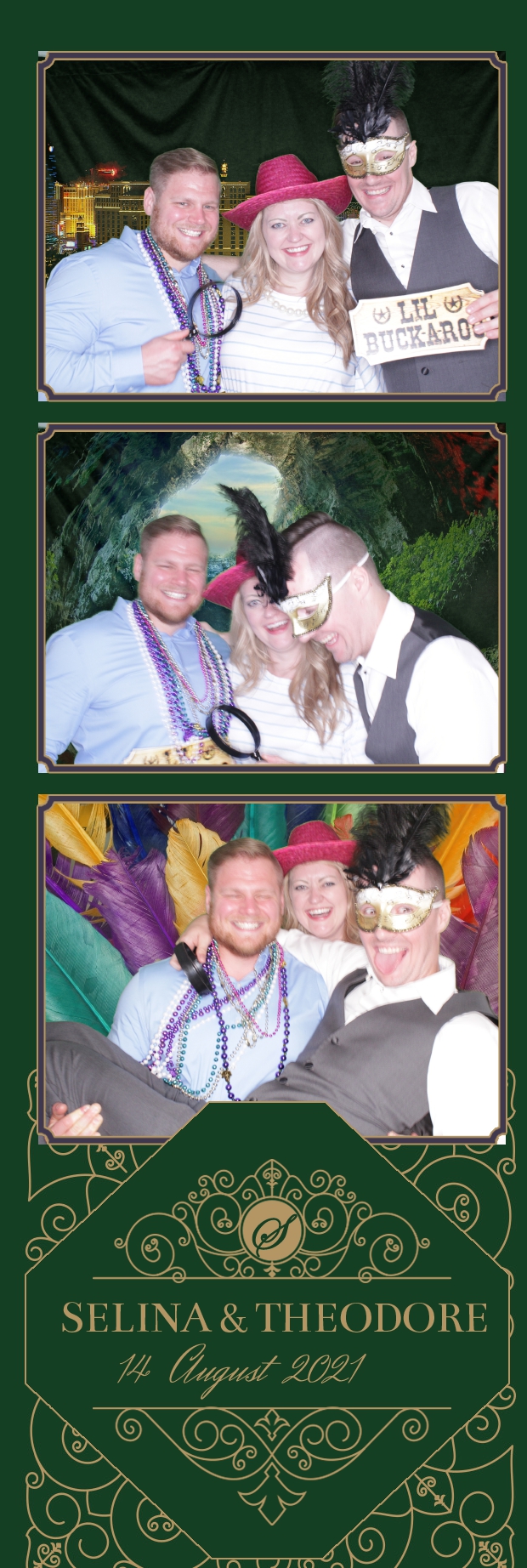 Selina and Theodore's Wedding | View more photos from the event at gallery.photoboothbillings.com/u/PhotoBoothBillings/Selina-and-Theodores-Wedding