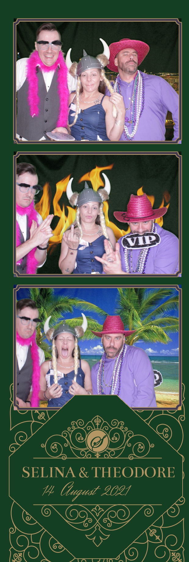 Selina and Theodore's Wedding | View more photos from the event at gallery.photoboothbillings.com/u/PhotoBoothBillings/Selina-and-Theodores-Wedding