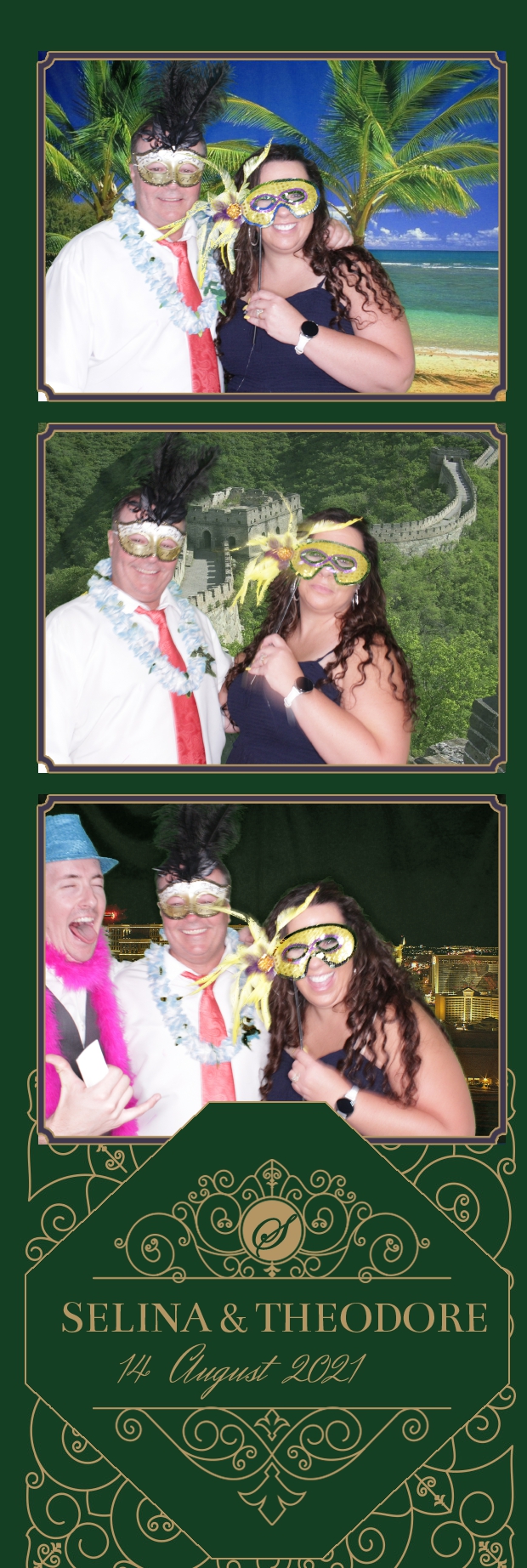 Selina and Theodore's Wedding | View more photos from the event at gallery.photoboothbillings.com/u/PhotoBoothBillings/Selina-and-Theodores-Wedding