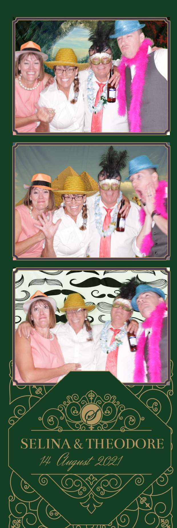 Selina and Theodore's Wedding | View more photos from the event at gallery.photoboothbillings.com/u/PhotoBoothBillings/Selina-and-Theodores-Wedding