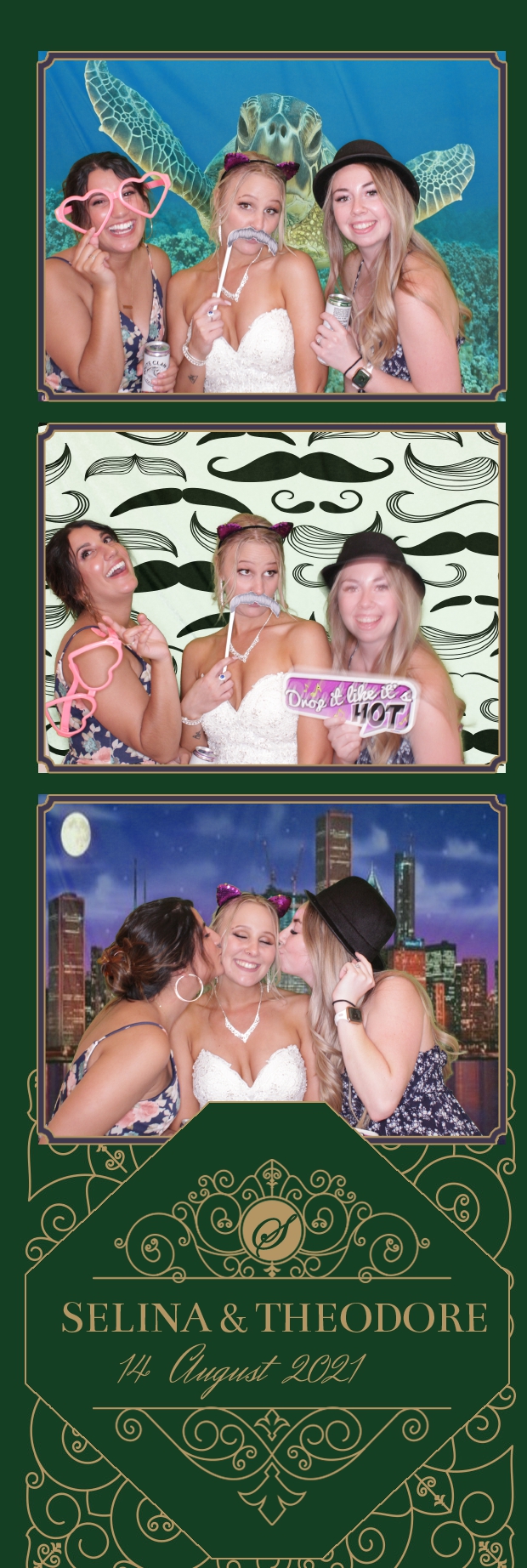 Selina and Theodore's Wedding | View more photos from the event at gallery.photoboothbillings.com/u/PhotoBoothBillings/Selina-and-Theodores-Wedding