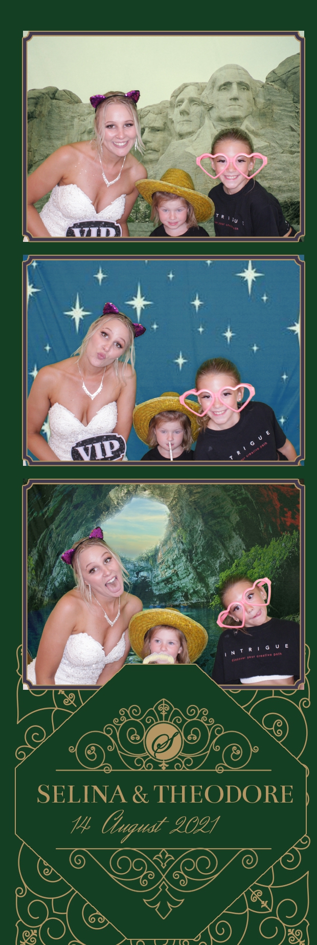 Selina and Theodore's Wedding | View more photos from the event at gallery.photoboothbillings.com/u/PhotoBoothBillings/Selina-and-Theodores-Wedding
