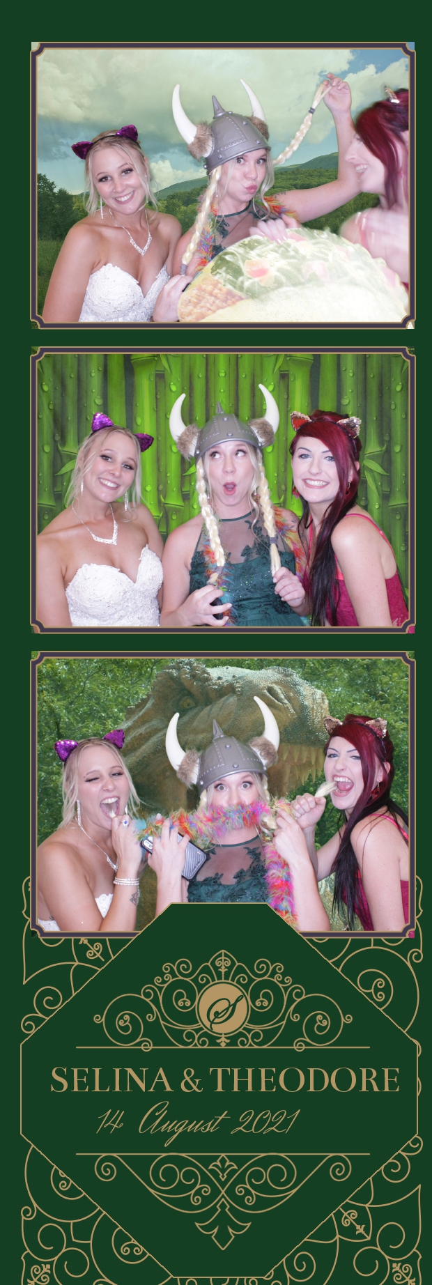 Selina and Theodore's Wedding | View more photos from the event at gallery.photoboothbillings.com/u/PhotoBoothBillings/Selina-and-Theodores-Wedding
