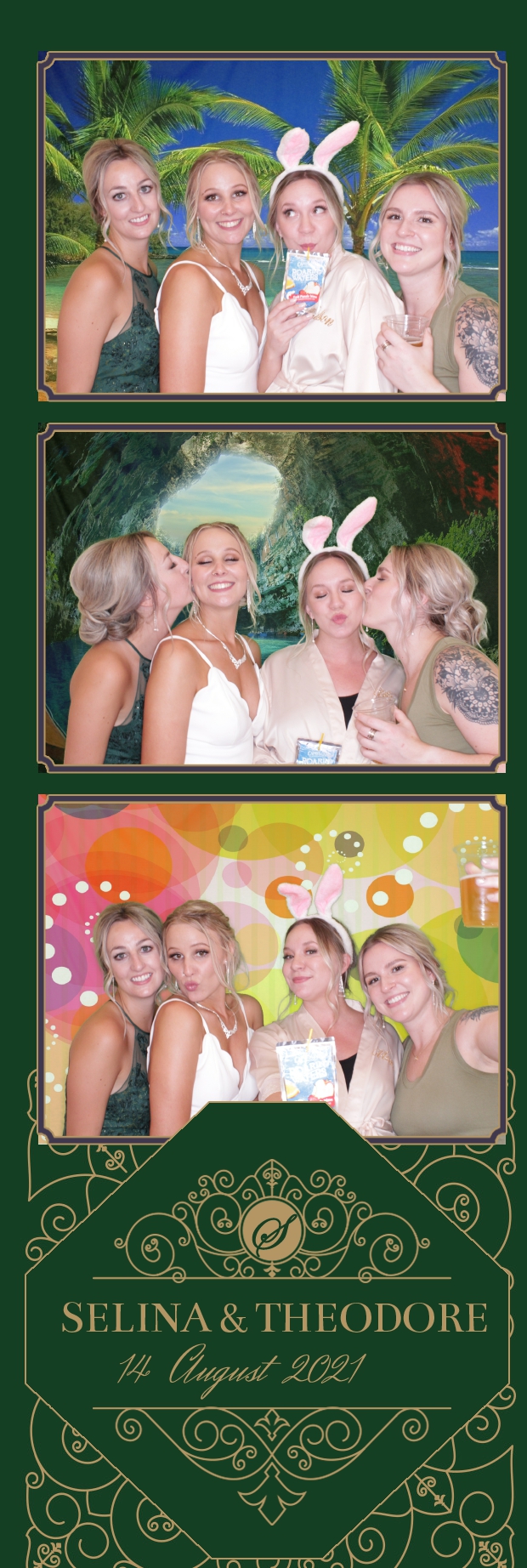 Selina and Theodore's Wedding | View more photos from the event at gallery.photoboothbillings.com/u/PhotoBoothBillings/Selina-and-Theodores-Wedding