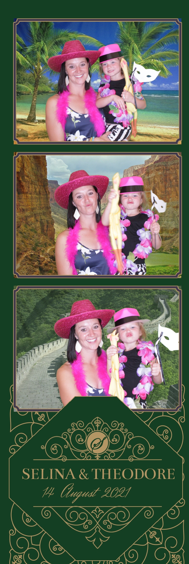 Selina and Theodore's Wedding | View more photos from the event at gallery.photoboothbillings.com/u/PhotoBoothBillings/Selina-and-Theodores-Wedding