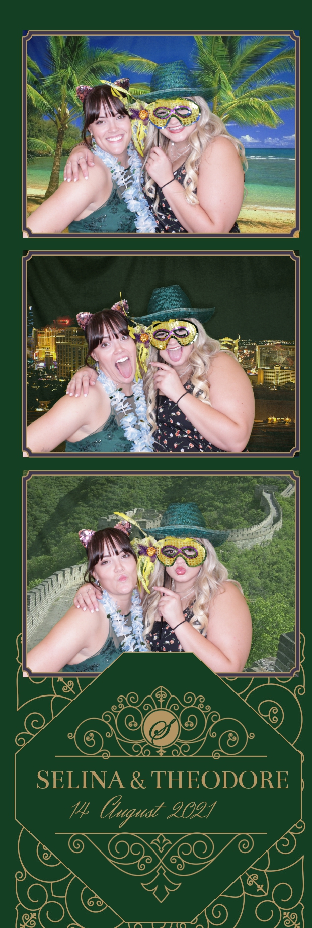 Selina and Theodore's Wedding | View more photos from the event at gallery.photoboothbillings.com/u/PhotoBoothBillings/Selina-and-Theodores-Wedding