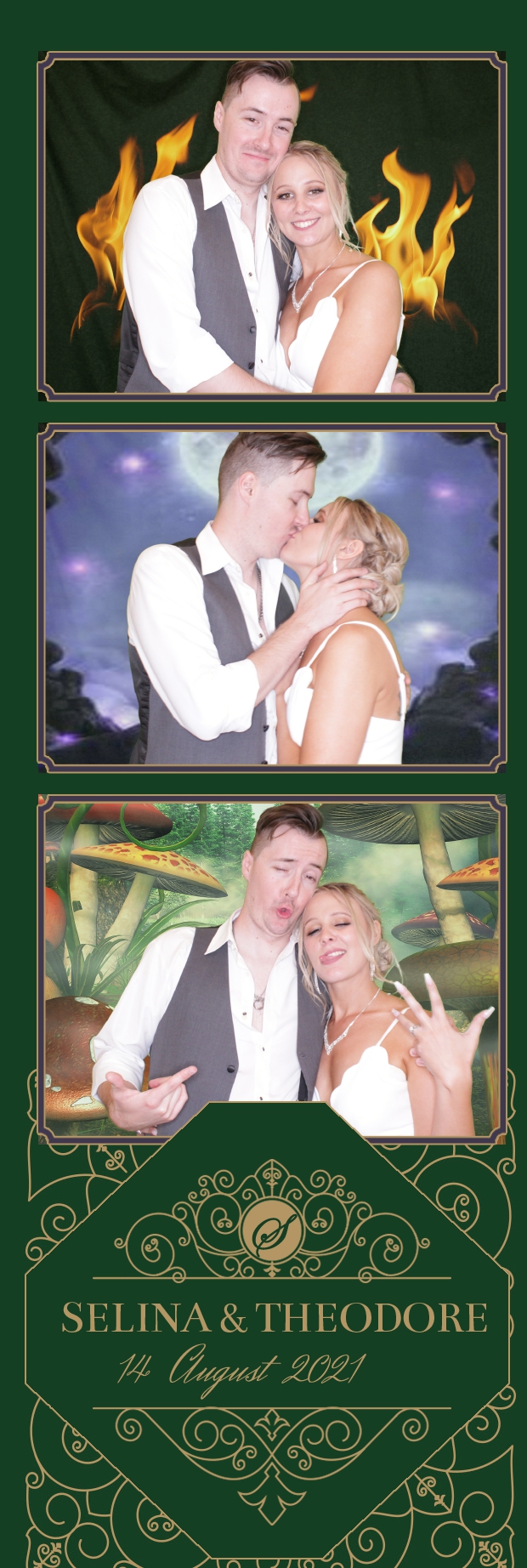Selina and Theodore's Wedding | View more photos from the event at gallery.photoboothbillings.com/u/PhotoBoothBillings/Selina-and-Theodores-Wedding
