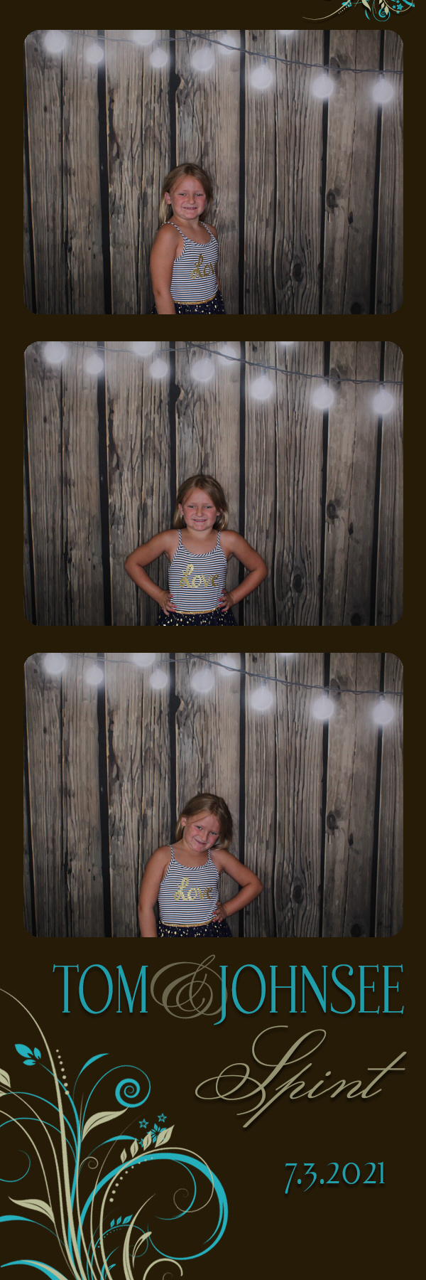 Tom and Johnsee's Wedding | View more photos from the event at gallery.photoboothbillings.com/u/PhotoBoothBillings/Tom-and-Johnsees-Wedding