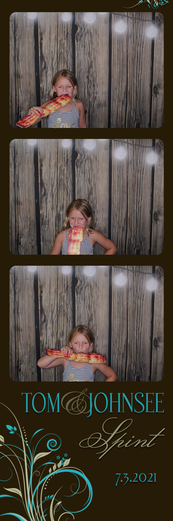 Tom and Johnsee's Wedding | View more photos from the event at gallery.photoboothbillings.com/u/PhotoBoothBillings/Tom-and-Johnsees-Wedding
