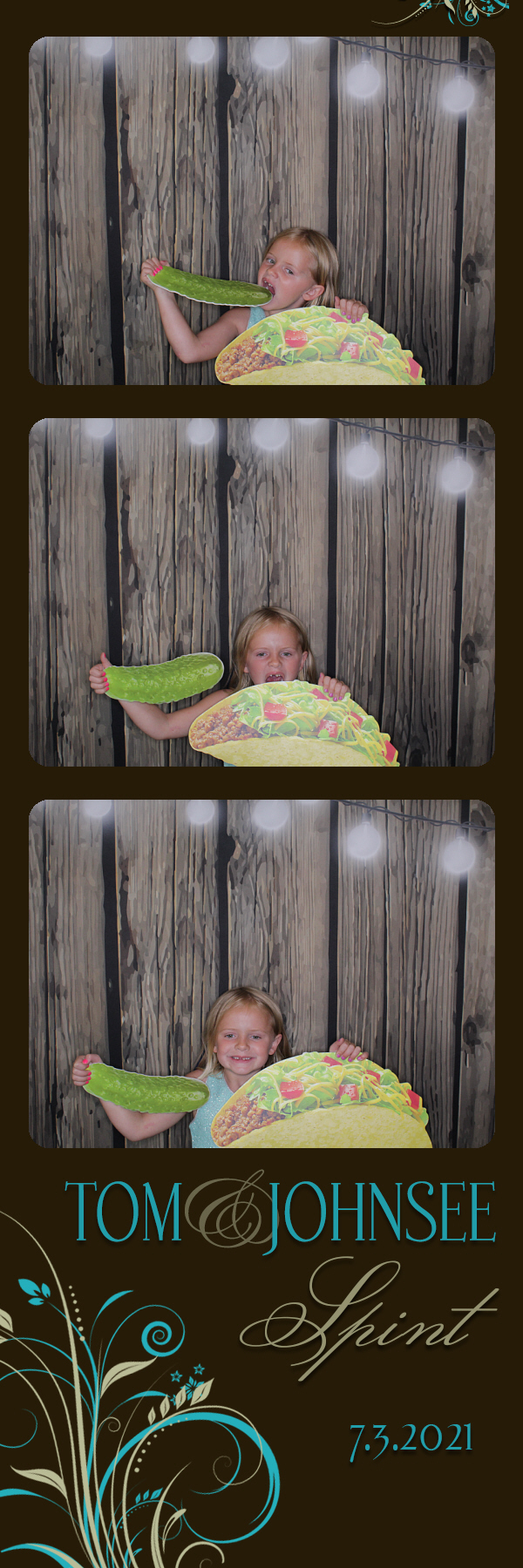 Tom and Johnsee's Wedding | View more photos from the event at gallery.photoboothbillings.com/u/PhotoBoothBillings/Tom-and-Johnsees-Wedding