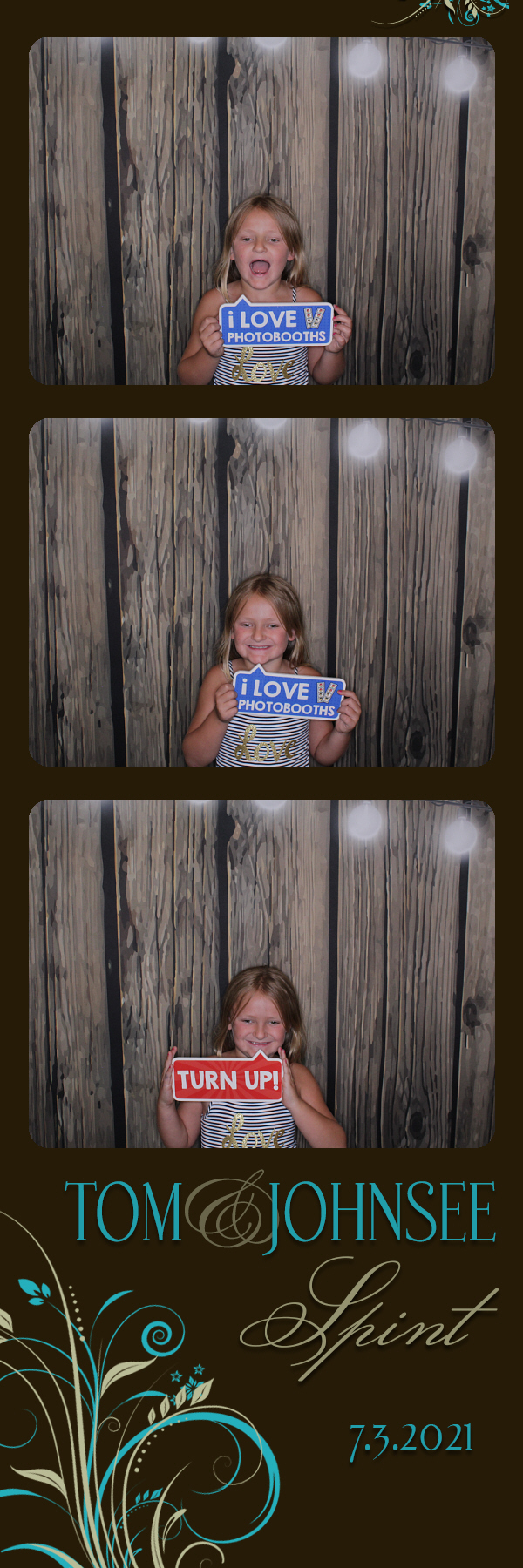 Tom and Johnsee's Wedding | View more photos from the event at gallery.photoboothbillings.com/u/PhotoBoothBillings/Tom-and-Johnsees-Wedding