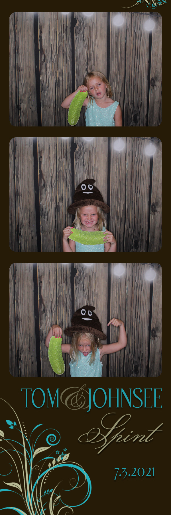 Tom and Johnsee's Wedding | View more photos from the event at gallery.photoboothbillings.com/u/PhotoBoothBillings/Tom-and-Johnsees-Wedding