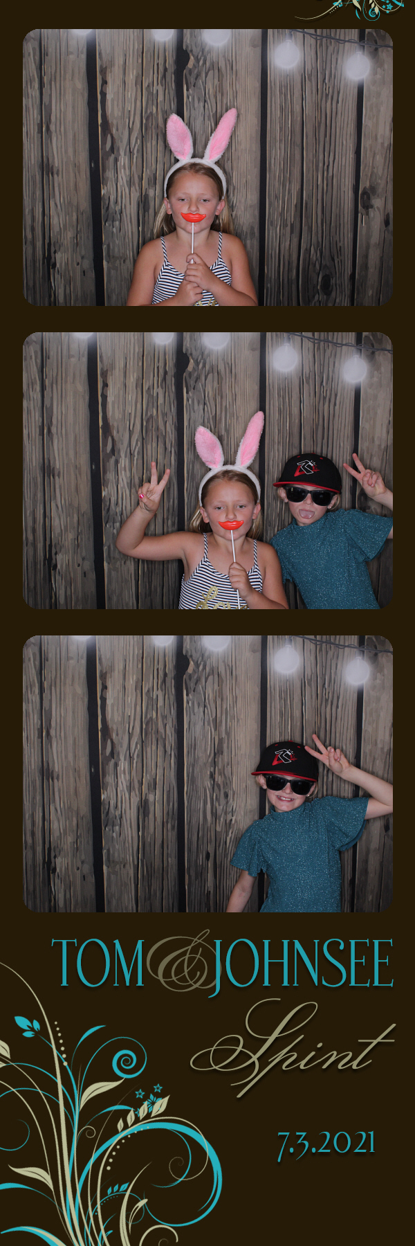 Tom and Johnsee's Wedding | View more photos from the event at gallery.photoboothbillings.com/u/PhotoBoothBillings/Tom-and-Johnsees-Wedding