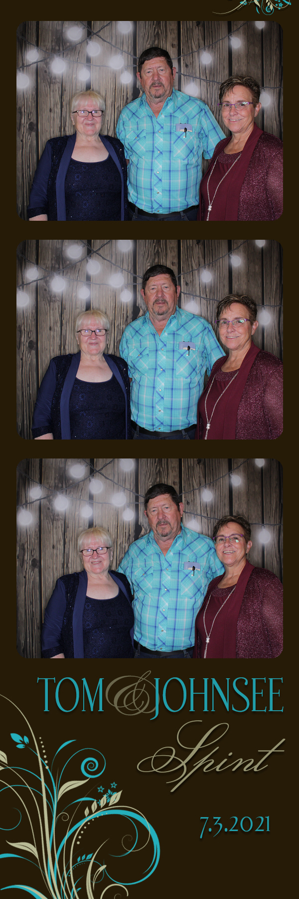 Tom and Johnsee's Wedding | View more photos from the event at gallery.photoboothbillings.com/u/PhotoBoothBillings/Tom-and-Johnsees-Wedding