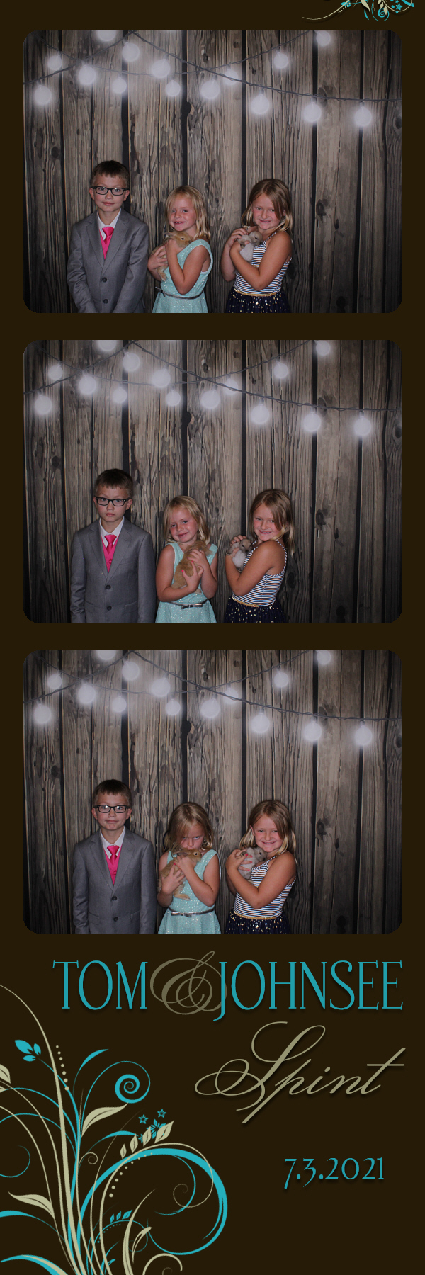 Tom and Johnsee's Wedding | View more photos from the event at gallery.photoboothbillings.com/u/PhotoBoothBillings/Tom-and-Johnsees-Wedding