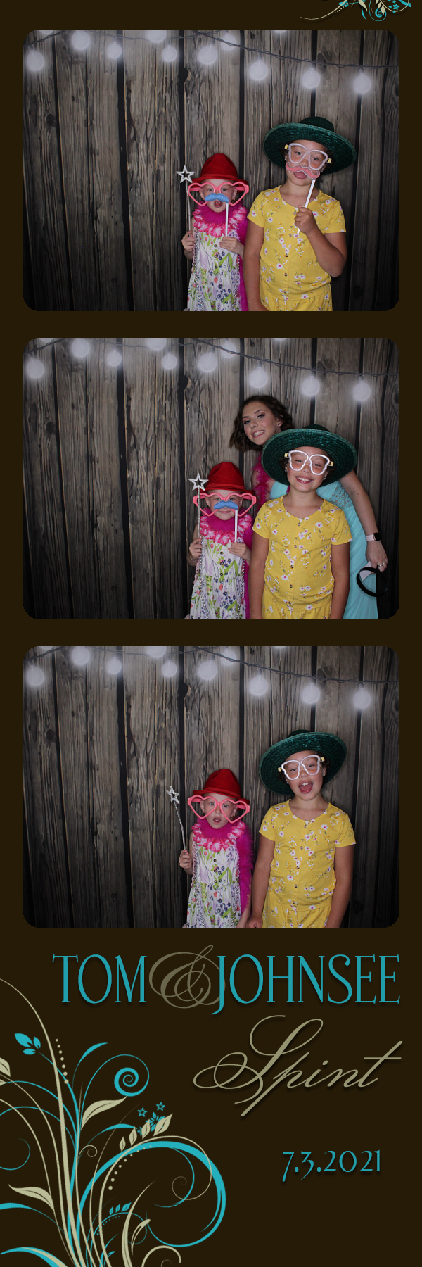 Tom and Johnsee's Wedding | View more photos from the event at gallery.photoboothbillings.com/u/PhotoBoothBillings/Tom-and-Johnsees-Wedding