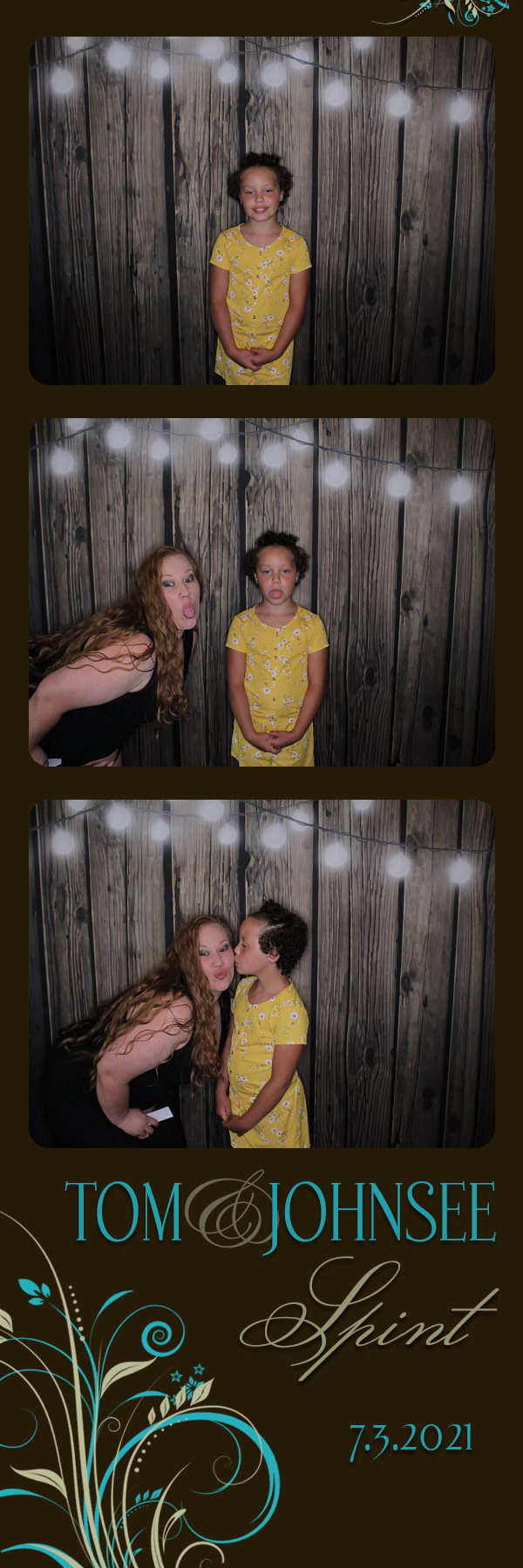 Tom and Johnsee's Wedding | View more photos from the event at gallery.photoboothbillings.com/u/PhotoBoothBillings/Tom-and-Johnsees-Wedding