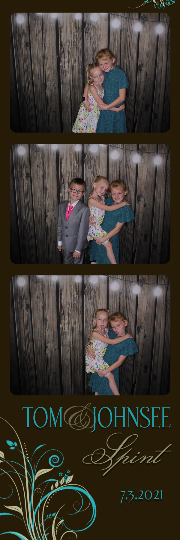 Tom and Johnsee's Wedding | View more photos from the event at gallery.photoboothbillings.com/u/PhotoBoothBillings/Tom-and-Johnsees-Wedding