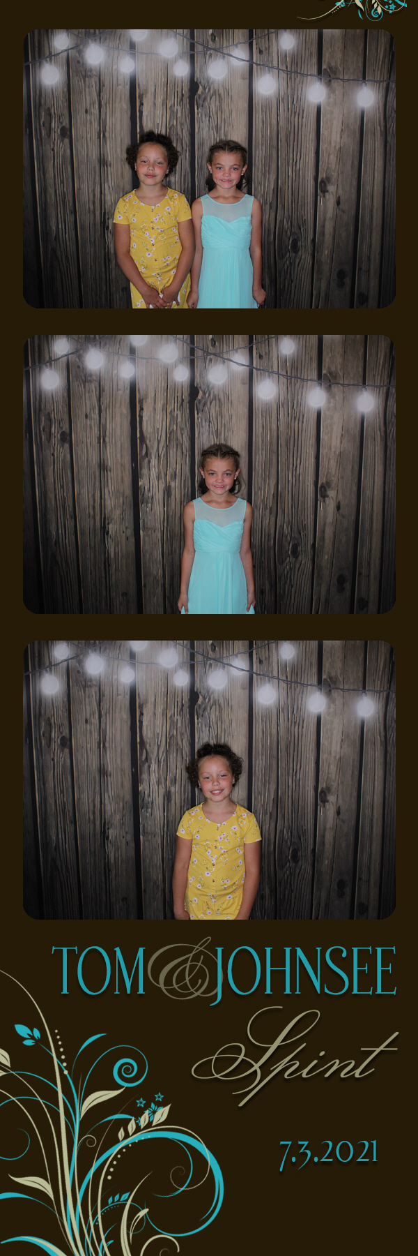 Tom and Johnsee's Wedding | View more photos from the event at gallery.photoboothbillings.com/u/PhotoBoothBillings/Tom-and-Johnsees-Wedding