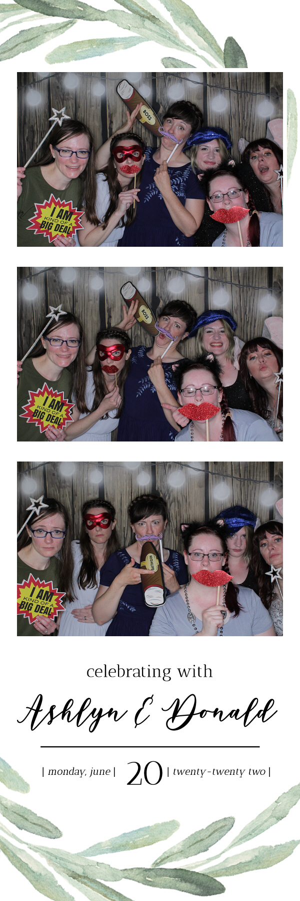 Ashlyn and Donald's Wedding | View more photos from the event at gallery.photoboothbillings.com/u/PhotoBoothBillings/Ashlyn-and-Donalds-Wedding