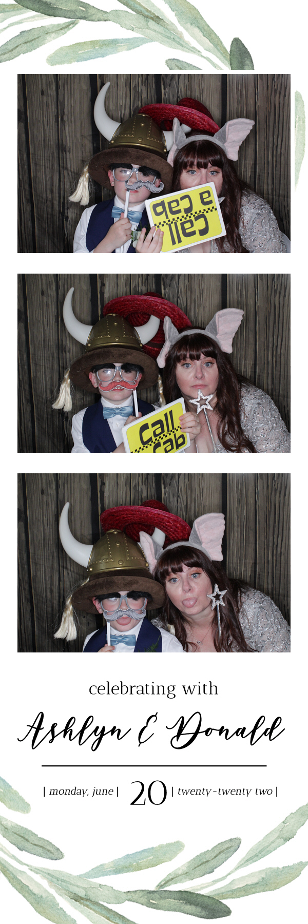 Ashlyn and Donald's Wedding | View more photos from the event at gallery.photoboothbillings.com/u/PhotoBoothBillings/Ashlyn-and-Donalds-Wedding