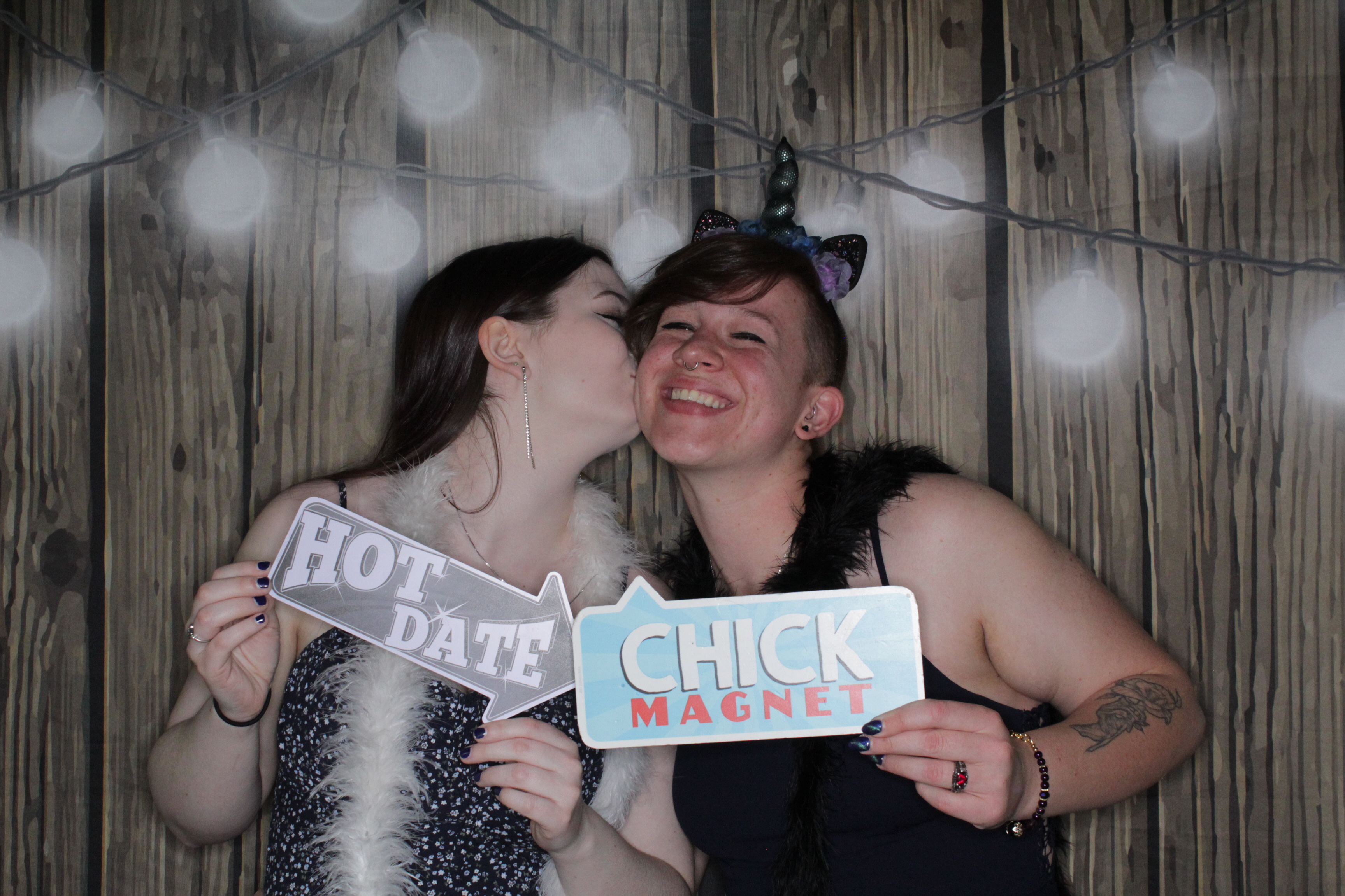 Ashlyn and Donald's Wedding | View more photos from the event at gallery.photoboothbillings.com/u/PhotoBoothBillings/Ashlyn-and-Donalds-Wedding