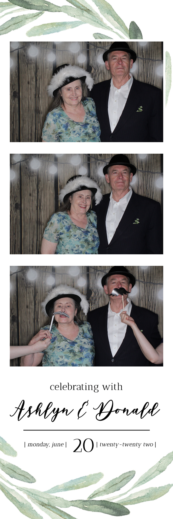 Ashlyn and Donald's Wedding | View more photos from the event at gallery.photoboothbillings.com/u/PhotoBoothBillings/Ashlyn-and-Donalds-Wedding