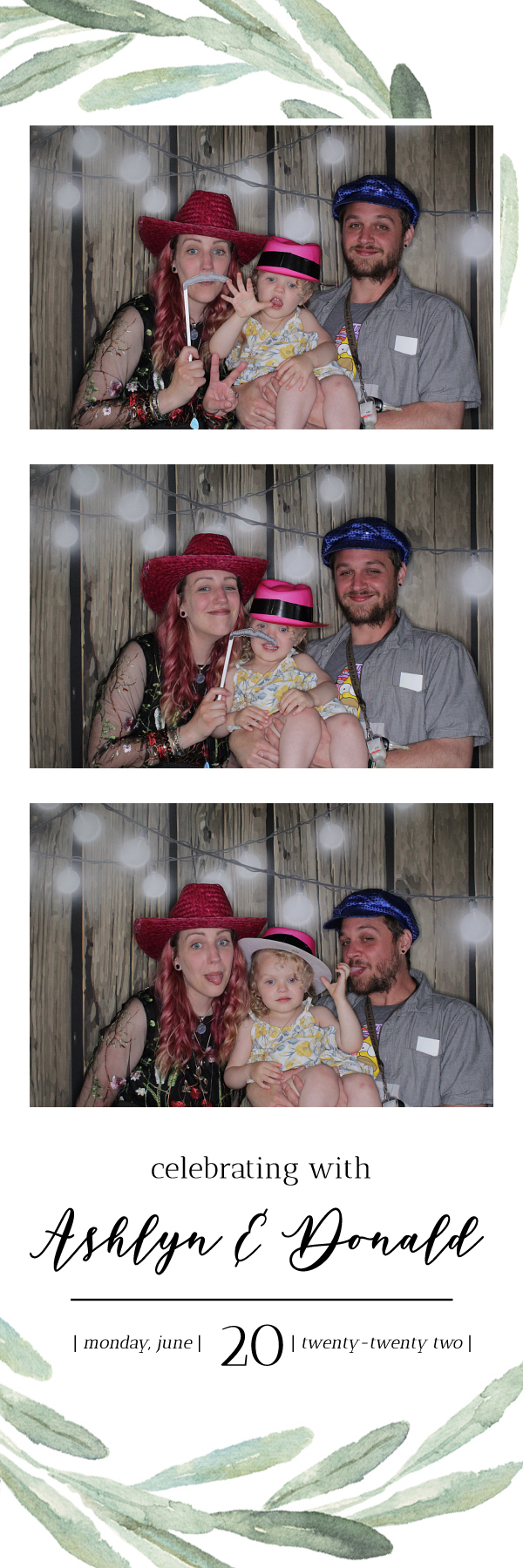 Ashlyn and Donald's Wedding | View more photos from the event at gallery.photoboothbillings.com/u/PhotoBoothBillings/Ashlyn-and-Donalds-Wedding