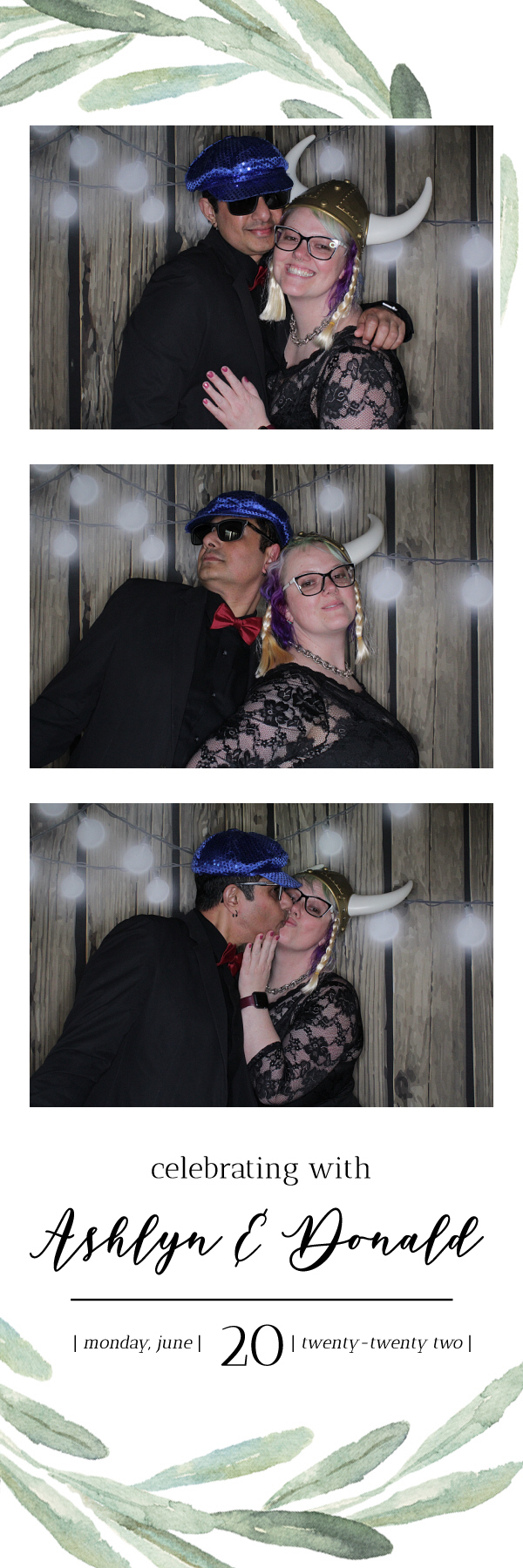 Ashlyn and Donald's Wedding | View more photos from the event at gallery.photoboothbillings.com/u/PhotoBoothBillings/Ashlyn-and-Donalds-Wedding