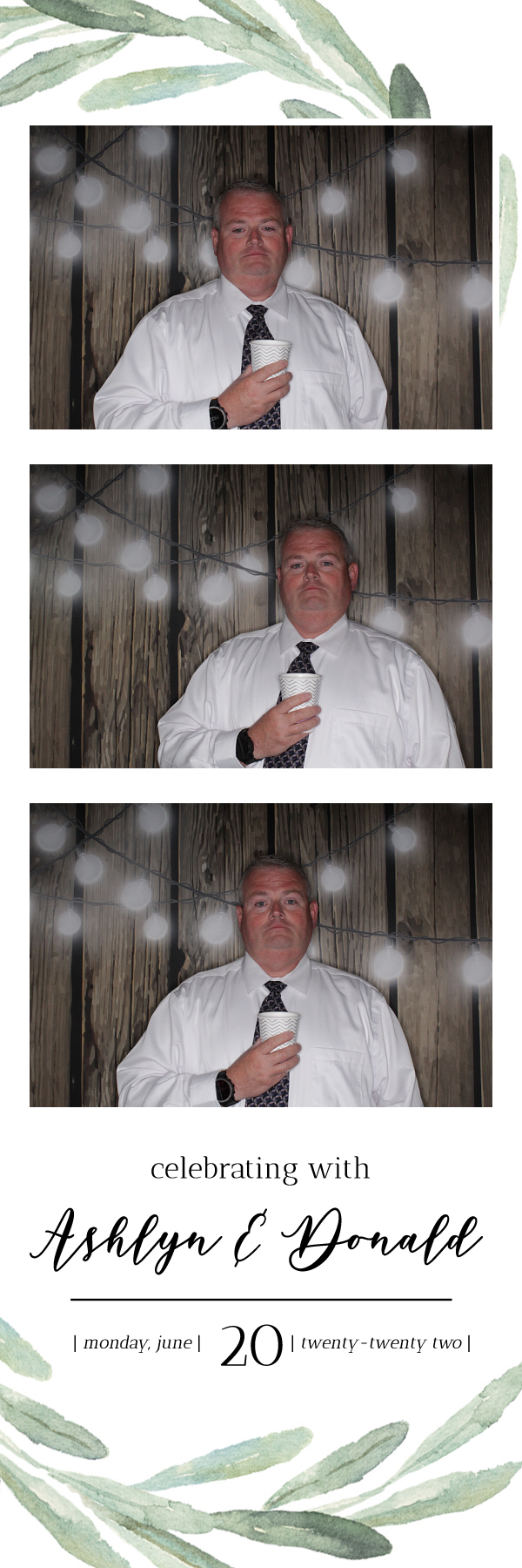 Ashlyn and Donald's Wedding | View more photos from the event at gallery.photoboothbillings.com/u/PhotoBoothBillings/Ashlyn-and-Donalds-Wedding