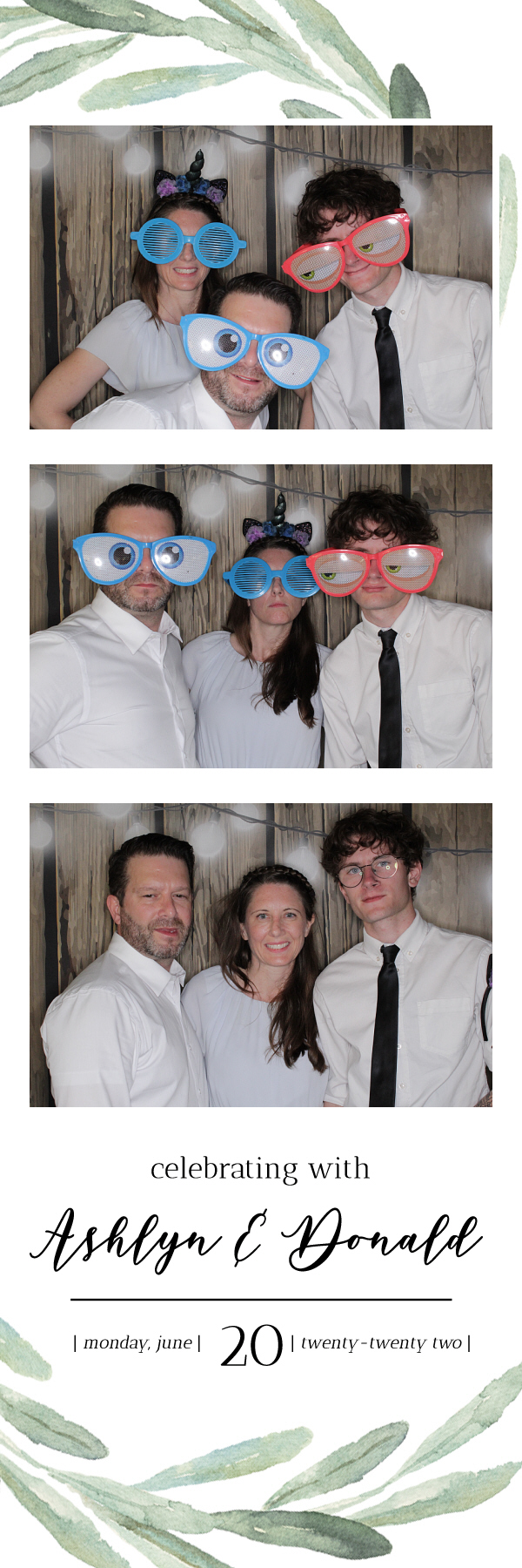 Ashlyn and Donald's Wedding | View more photos from the event at gallery.photoboothbillings.com/u/PhotoBoothBillings/Ashlyn-and-Donalds-Wedding