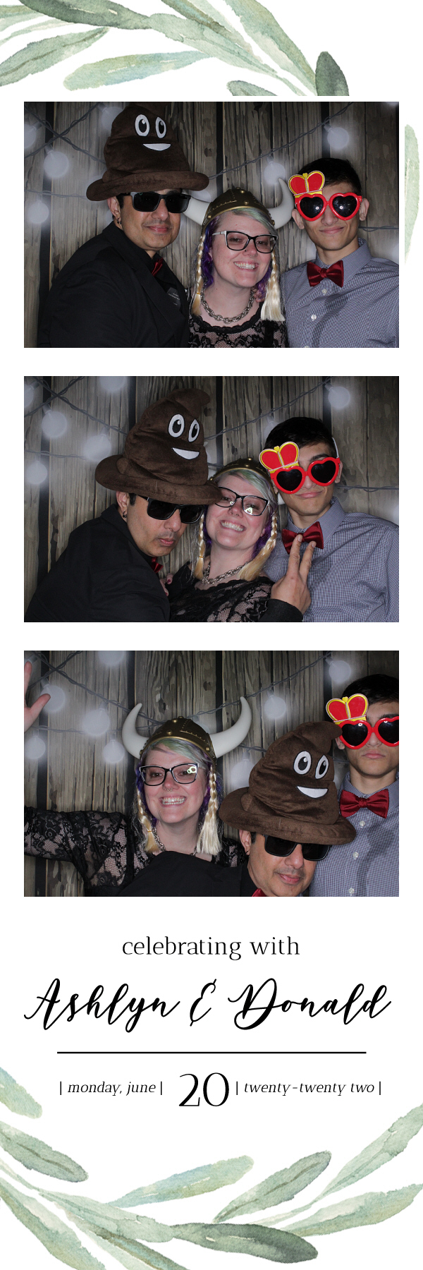 Ashlyn and Donald's Wedding | View more photos from the event at gallery.photoboothbillings.com/u/PhotoBoothBillings/Ashlyn-and-Donalds-Wedding