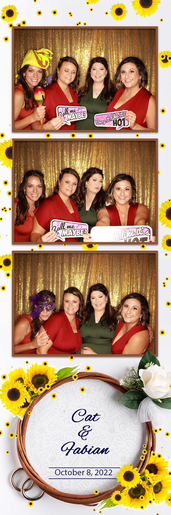Cat and Fabian's Wedding | View more photos from the event at gallery.photoboothbillings.com/u/PhotoBoothBillings/Cat-and-Fabians-Wedding