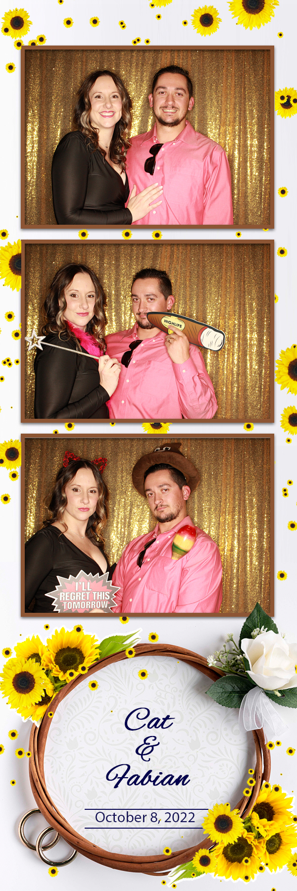 Cat and Fabian's Wedding | View more photos from the event at gallery.photoboothbillings.com/u/PhotoBoothBillings/Cat-and-Fabians-Wedding