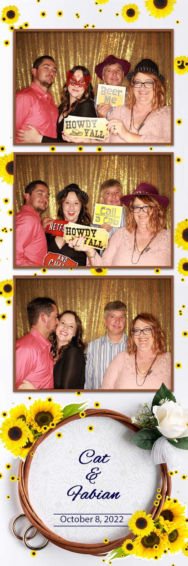 Cat and Fabian's Wedding | View more photos from the event at gallery.photoboothbillings.com/u/PhotoBoothBillings/Cat-and-Fabians-Wedding