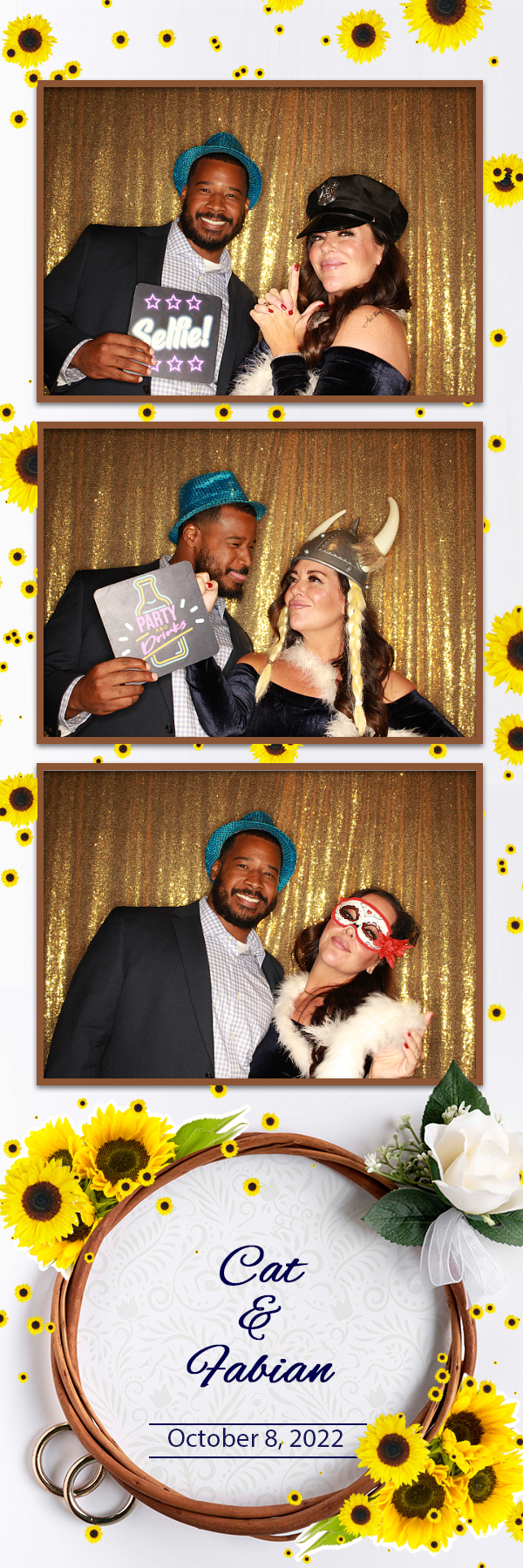 Cat and Fabian's Wedding | View more photos from the event at gallery.photoboothbillings.com/u/PhotoBoothBillings/Cat-and-Fabians-Wedding