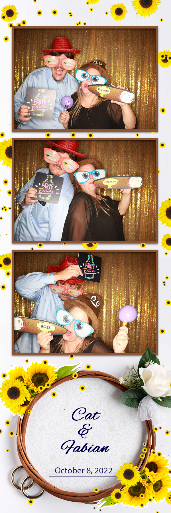 Cat and Fabian's Wedding | View more photos from the event at gallery.photoboothbillings.com/u/PhotoBoothBillings/Cat-and-Fabians-Wedding
