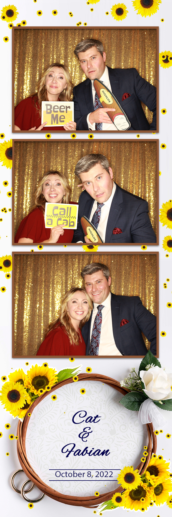 Cat and Fabian's Wedding | View more photos from the event at gallery.photoboothbillings.com/u/PhotoBoothBillings/Cat-and-Fabians-Wedding