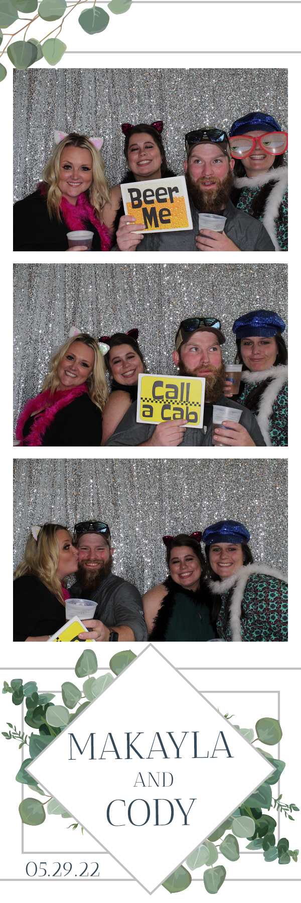 Cody and Makayla's Wedding | View more photos from the event at gallery.photoboothbillings.com/u/PhotoBoothBillings/Cody-and-Makaylas-Wedding
