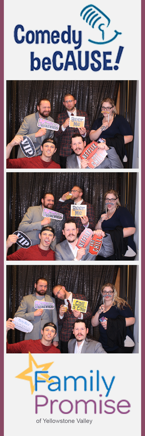 Comedy BeCause | View more photos from the event at gallery.photoboothbillings.com/u/PhotoBoothBillings/Comedy-BeCause