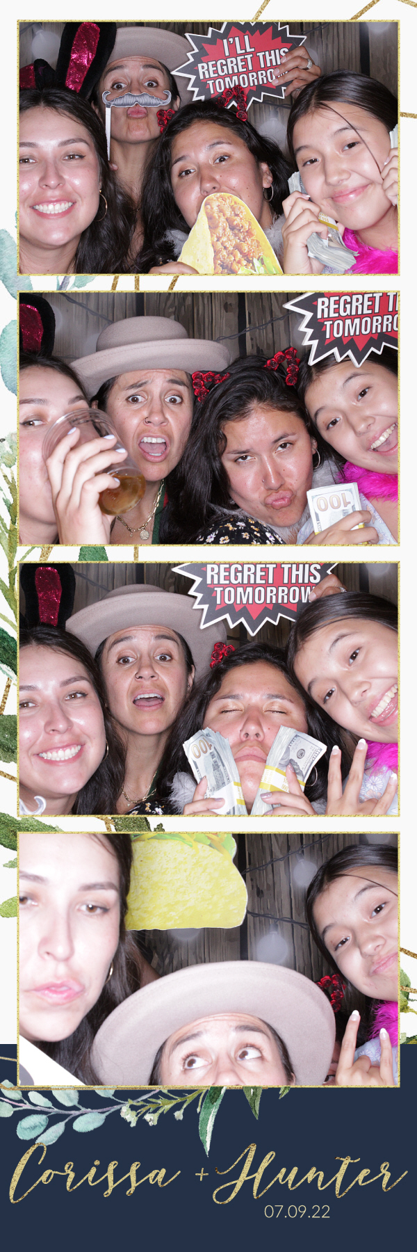Corissa and Hunter's Wedding | View more photos from the event at gallery.photoboothbillings.com/u/PhotoBoothBillings/Corissa-and-Hunters-Wedding
