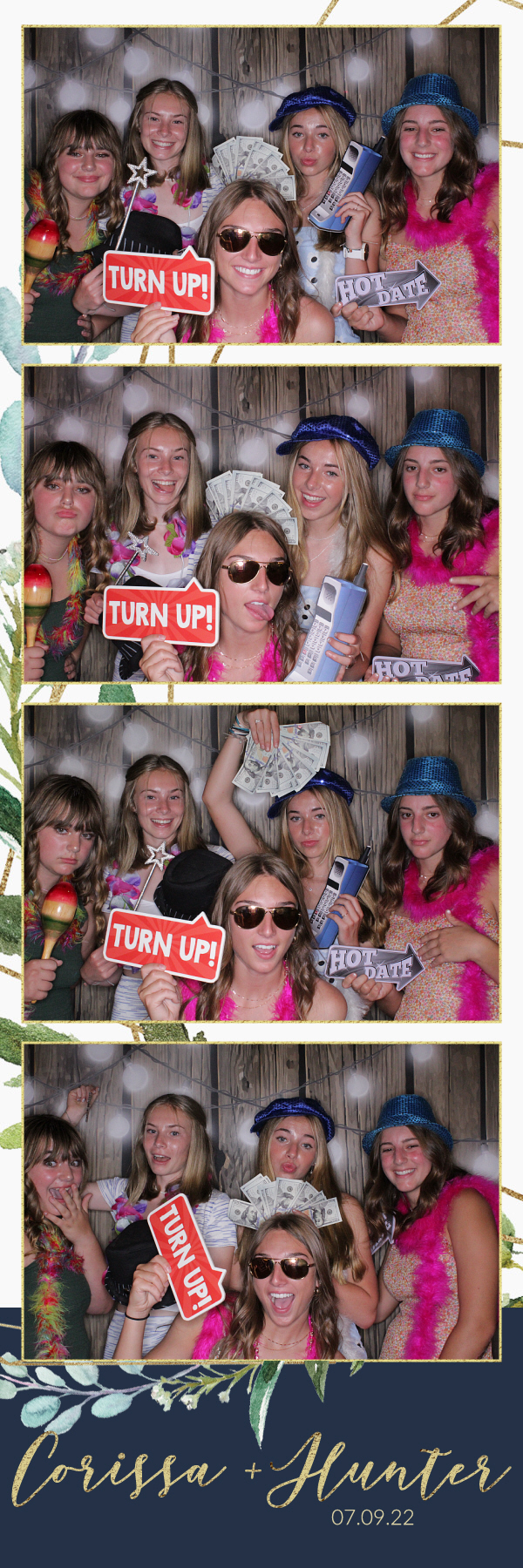Corissa and Hunter's Wedding | View more photos from the event at gallery.photoboothbillings.com/u/PhotoBoothBillings/Corissa-and-Hunters-Wedding