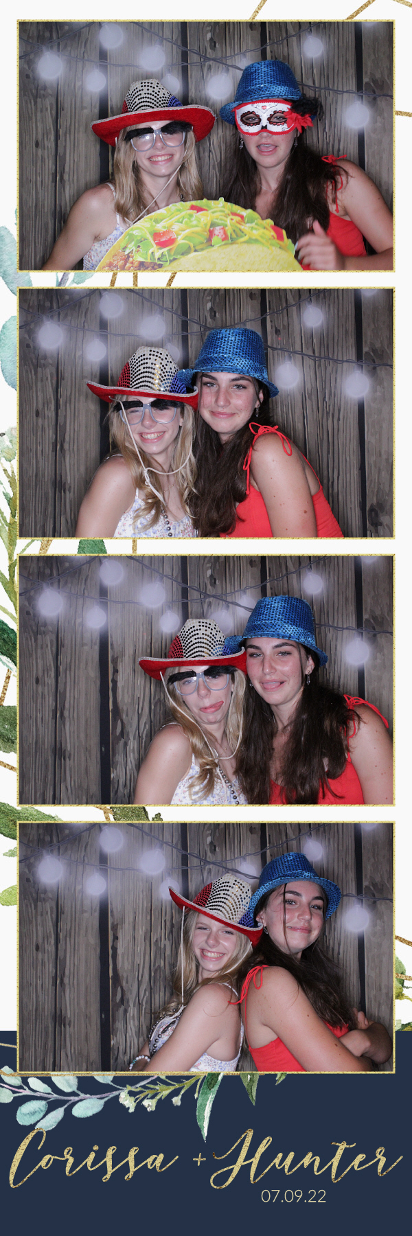 Corissa and Hunter's Wedding | View more photos from the event at gallery.photoboothbillings.com/u/PhotoBoothBillings/Corissa-and-Hunters-Wedding