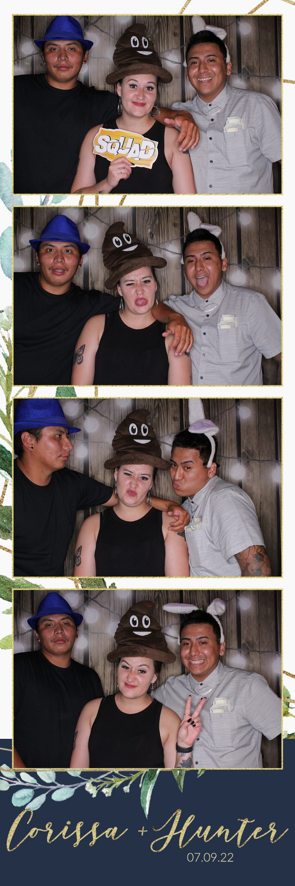 Corissa and Hunter's Wedding | View more photos from the event at gallery.photoboothbillings.com/u/PhotoBoothBillings/Corissa-and-Hunters-Wedding